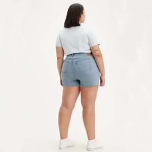 Levi’s 569 Raw Hem Denim Cut Off Shorts